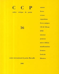 Cahier critique de poésie t.16