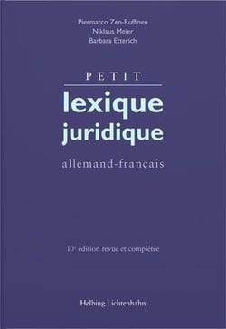 Petit lexique juridique : allemand-français
