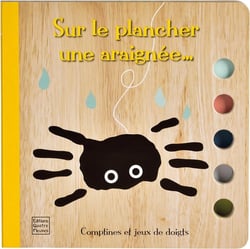 Sur le plancher, une araignée...