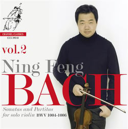 Ning Feng - J.S. Bach: Partitas and Sonatas for Solo Violin - Vol. 2