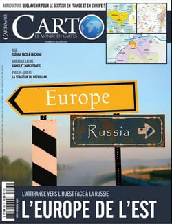 Carto n.83 : L'europe de l'est : L'attirance vers l'ouest face à la Russie