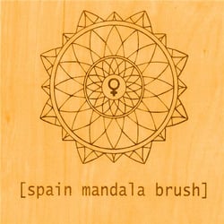Mandala brush