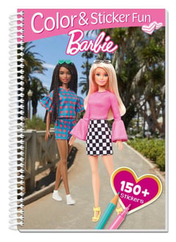 Barbie - 3d lenticular color and sticker fun