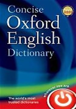ENGLISH CONCISE DICTIONARY WITH FREE BOOKLET FROM THE ORIGINAL 1911 - EDITION          12TH EDITION