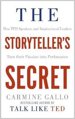 The storyteller's secret - how Ted speakers and inspirational leaders turn their passion into performance