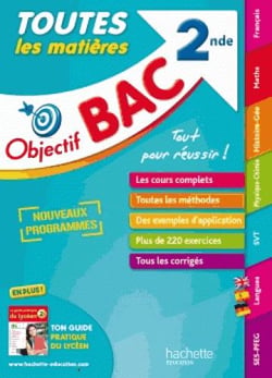 Objectif bac - toutes les matières - 2nde