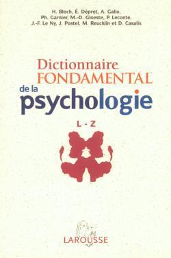 Dictionnaire de psychologie - tome 2