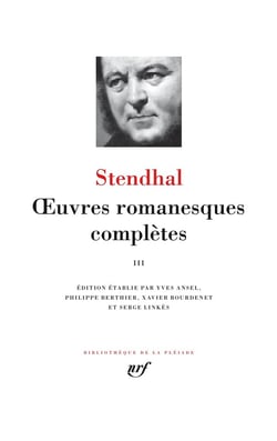 Oeuvres romanesques complètes Tome 3