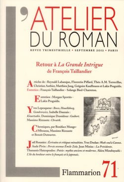 L'Atelier du roman