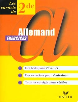 Les carnets du lycee - allemand 2nde, exercices