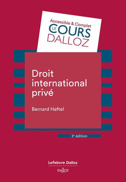 Droit international privé (3e édition)