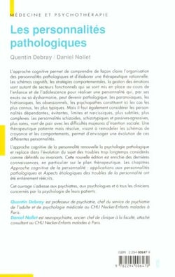 Les personnalites pathologiques - 3e edition