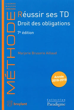 Réussir ses td -  droit des obligations (7e édition)