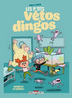 Les P'tits Vétos dingos Tome 1 : Les grenouilles en vadrouille