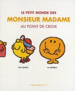 Le petit monde des monsieur madame au point de croix