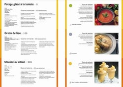 Un million de menus gourmands