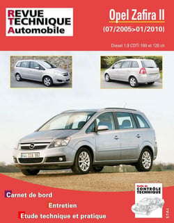 Opel zafira ii - 07-2005>01-2010