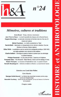 Memoires, cultures et traditions - vol24