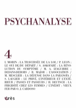 Psychanalyse 04 - la traversee de la loi