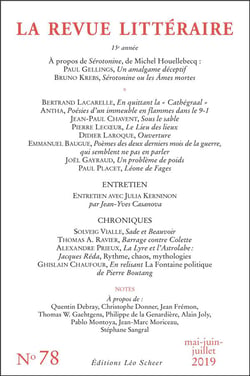 LA REVUE LITTERAIRE n.78