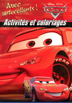 Cars - activités et coloriages - avec autocollants !