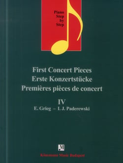 First concert pieces - premières pièces de concert IV - piano step by step