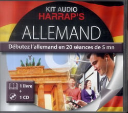 Kit audio harrap's - allemand - débutez l'allemand en 20 séances de 5 mn