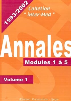 Annales 1993-2002 t.1 - modules 1 à 5
