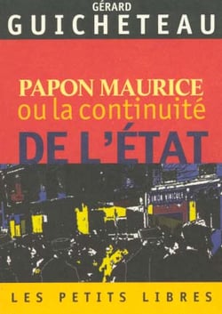 Papon maurice ou la continuité de l'etat