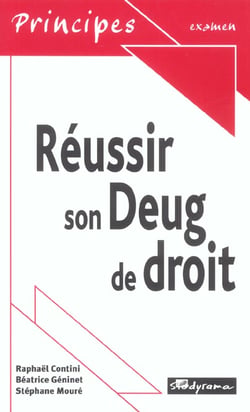 Réussir son deug de droit