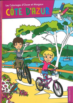 Les coloriages d'oscar et margaux - côte d'azur