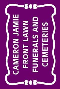 Front lawn funerals and cemeteries