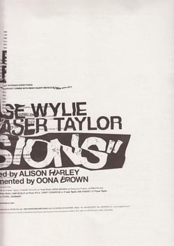 Taylor fraser and rose wylie steidl-werk no. 24: collisions