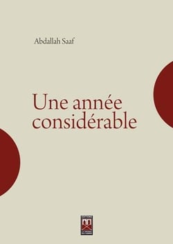 Une année considérable
