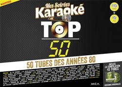 5 dvd karaoké top 50 vol 6 + 7 + 8 + 9 + 10