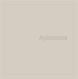 Aphorisms