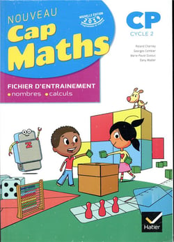 Cap Maths : CP - fichier de l'élève + cahier de geométrie-mesure (édition 2019)