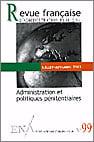 Revue française d'administration publique n.99 : administration et politiques pénitentiaires