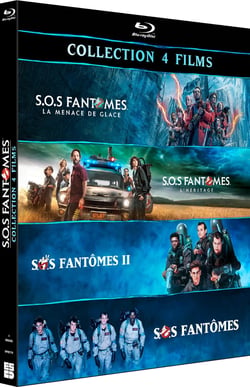 S.O.S fantômes - Coffret Collection 4 films : S.O.S fantômes + S.O.S fantômes II + S.O.S fantômes : L'Héritage + S.O.S. Fantômes : La Menace de glace