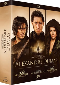 Coffret 3 films Alexandre Dumas : Le Comte de Monte Cristo + Les Trois Mousquetaires : D'Artagnan & Milady