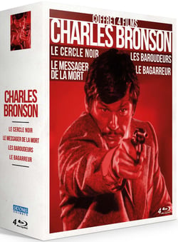 Charles Bronson - Coffret 4 films : Le Cercle noir + Le Messager de la mort + Les Baroudeurs + Le Bagarreur
