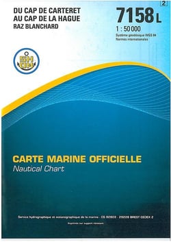 7158L DU CAP DE CARTERET AU CAP DE LA HAGUE - RAZ BLANCHARD