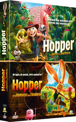 Hopper et le hamster des ténèbres + Hopper et le secret de la marmotte