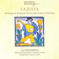 Madrigaux et ensaladas du 16ème siècle catalan de joan brudieu, pere alberch "vila" & mateu fletxa