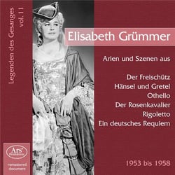 Les chanteurs légendaires vol.11 - Elisabeth Grümmer