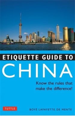 Etiquette guide to china