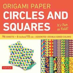 Origami paper - circles and squares