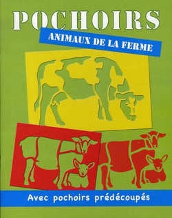 Pochoirs animaux de la ferme