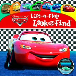 CARS-CHERCHE ET TROUVE AVEC VOLETS SUPRISE