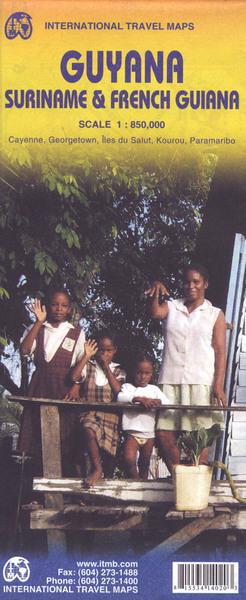 GUYANA  - SURINAME & FRENCH GUIANA